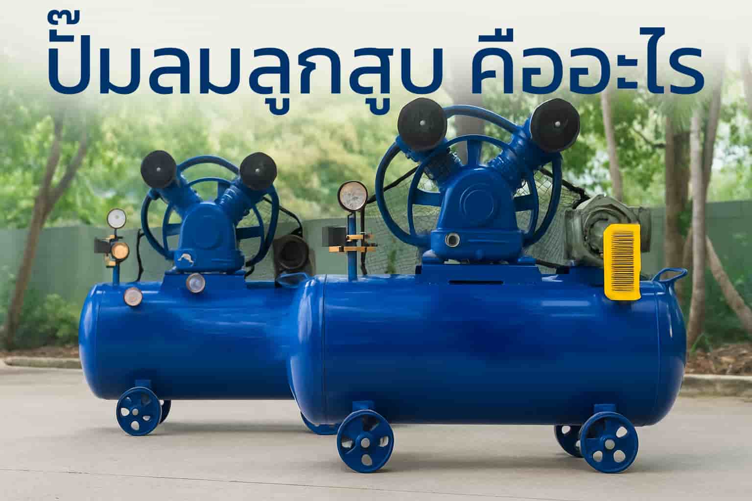 ปั๊มลมลูกสูบ คือ