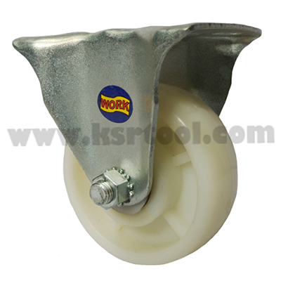 ล้อไนล่อนซิกส์ ขาปั๊ม - ล้อตาย