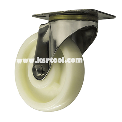 ล้อไนล่อนซิกส์ ขาสแตนเลส - ล้อเป็น