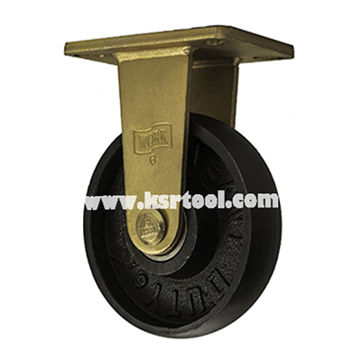 ล้อเหล็ก ขาเชื่อมหนา R300 - ล้อตาย