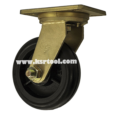 ล้อเหล็กหุ้มยาง ขาเชื่อมหนาพิเศษ R500 - ล้อเป็น