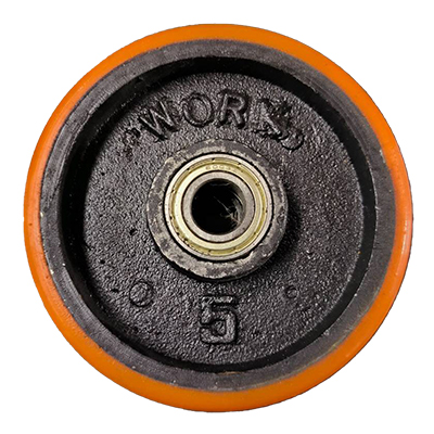 ล้อโพลียูรีเทรน ล้อเปล่า R300 เฉพาะล้อ+ลูกปืน